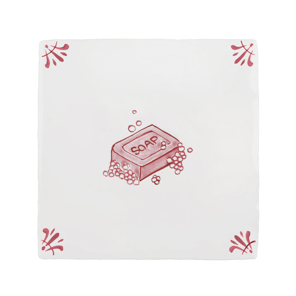 Bar of Soap Delft Tile