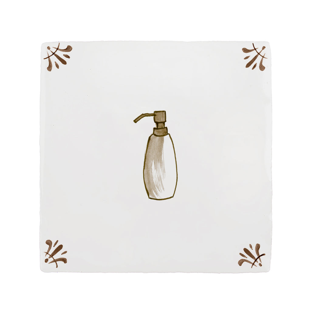 Soap Dispenser Delft Tile