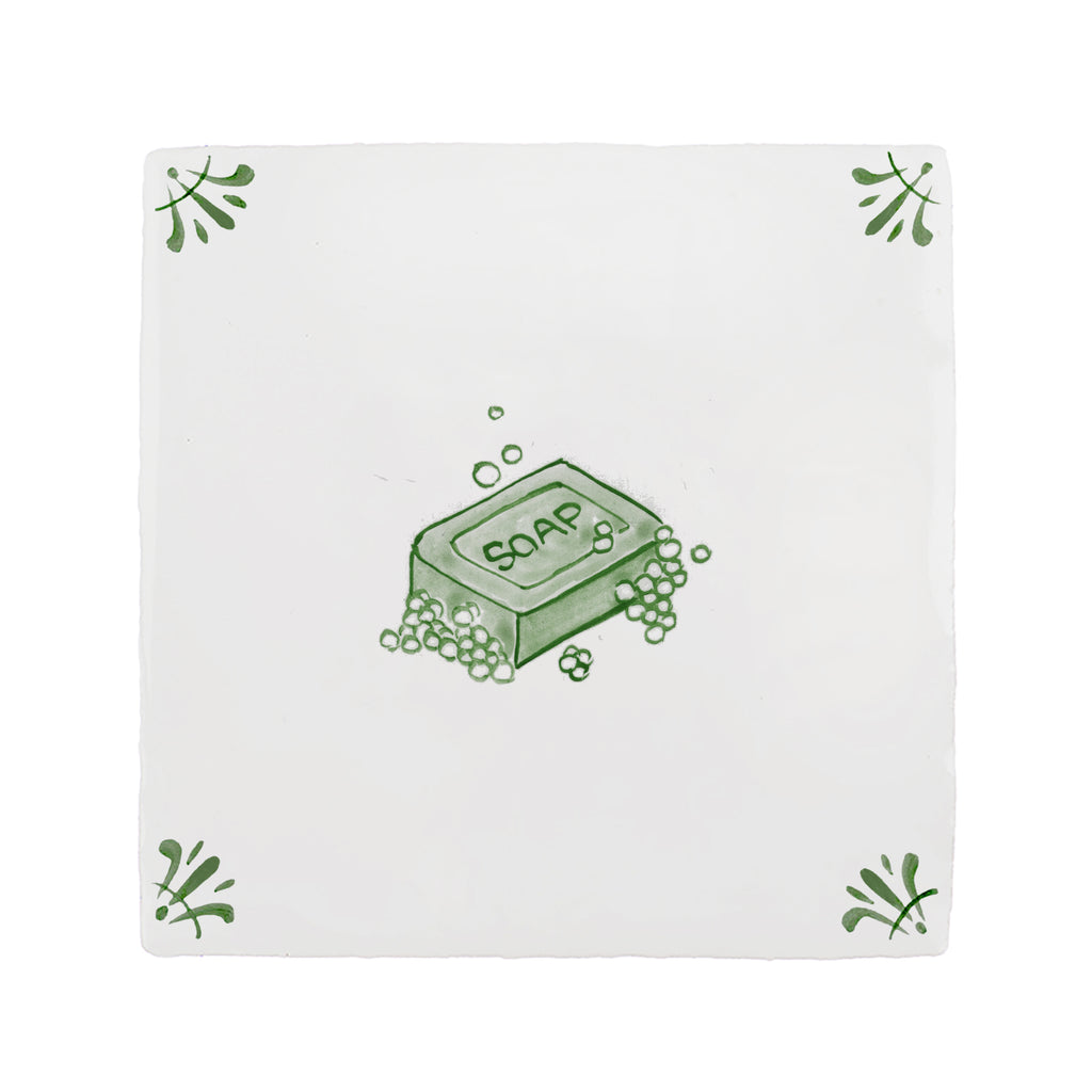 Bar of Soap Delft Tile