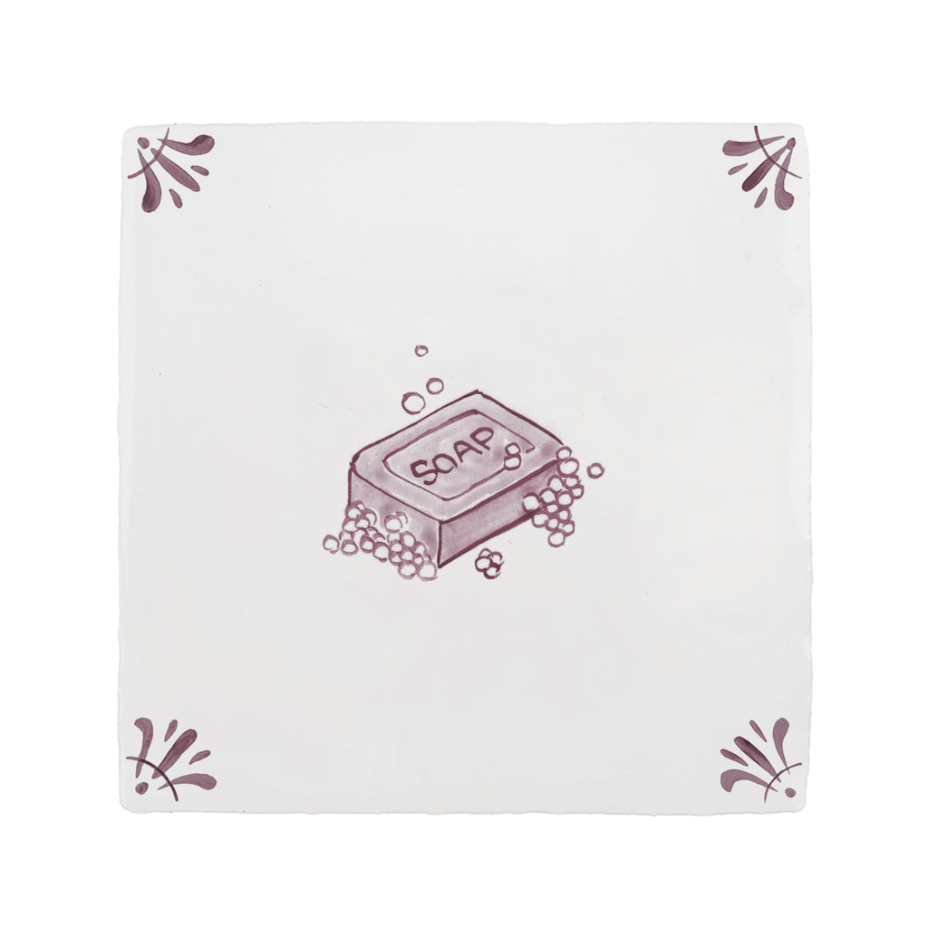 Bar of Soap Delft Tile
