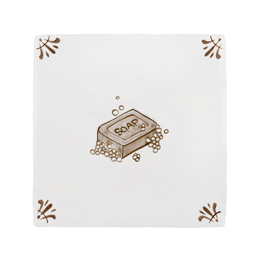 Bar of Soap Delft Tile