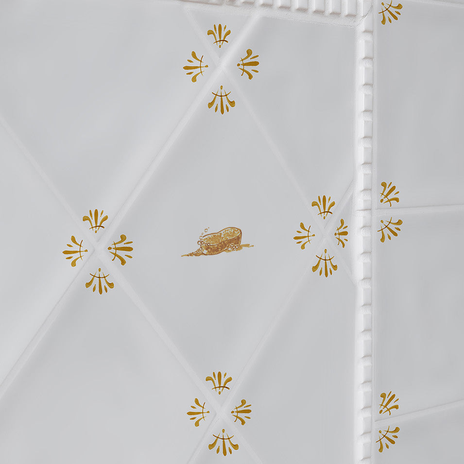 Sponge Delft Tile