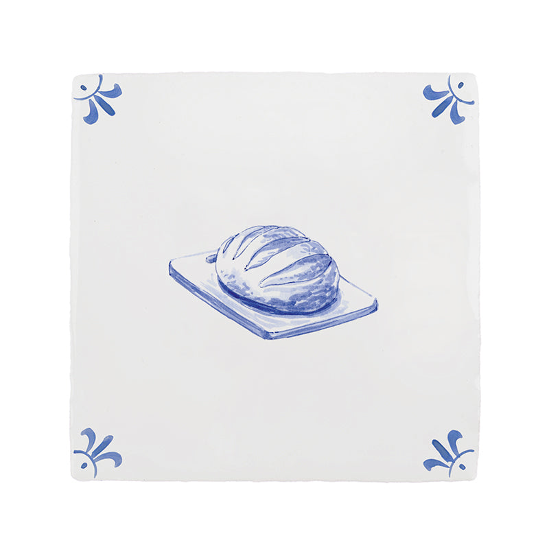 Sourdough Loaf Delft Tile