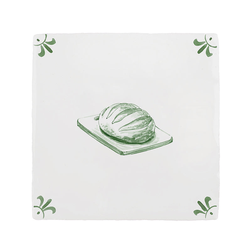 Sourdough Loaf Delft Tile