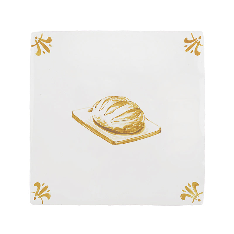 Sourdough Loaf Delft Tile