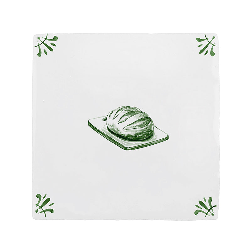 Sourdough Loaf Delft Tile