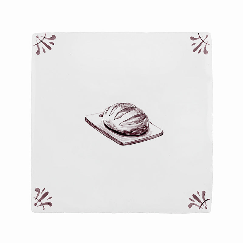Sourdough Loaf Delft Tile