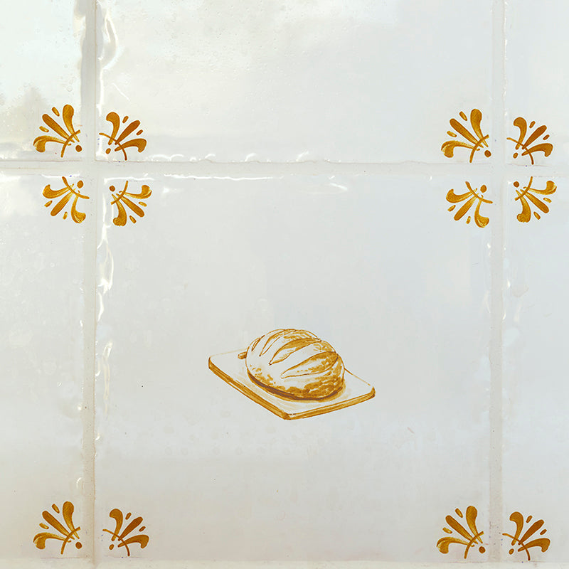 Sourdough Loaf Delft Tile
