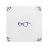 Spectacles Delft Tile