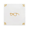 Spectacles Delft Tile