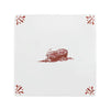 Sponge Delft Tile