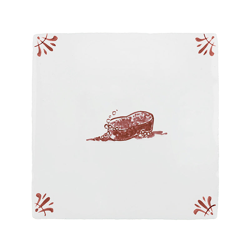 Sponge Delft Tile