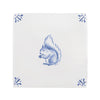 Squirrel Delft Tile