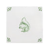 Squirrel Delft Tile