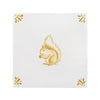Squirrel Delft Tile