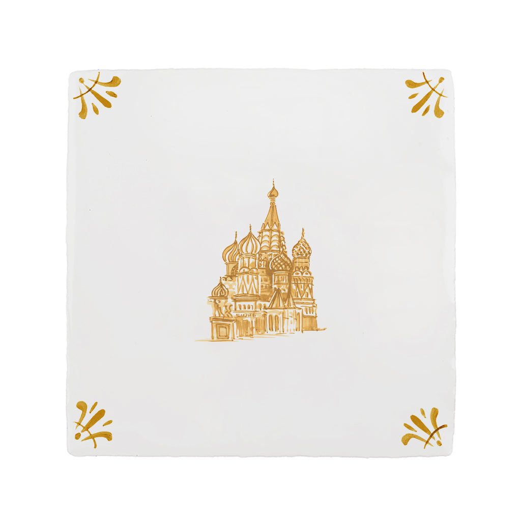 St Basils Cathedral Delft Tile