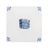 Stacked Towels Delft Tile
