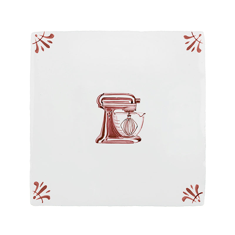 Stand Mixer Delft Tile