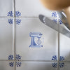 Stand Mixer Delft Tile