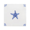 Starfish Delft Tile