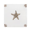 Starfish Delft Tile