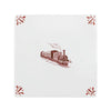 Steam Train Delft Tile