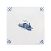 Steam Train Delft Tile