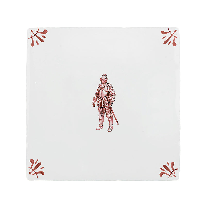 Suit of Armour Delft Tile