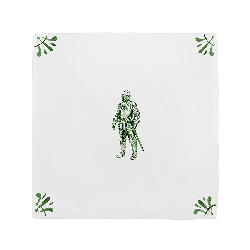 Suit of Armour Delft Tile