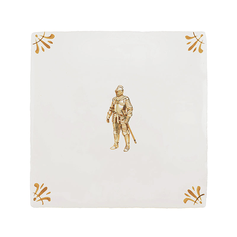 Suit of Armour Delft Tile
