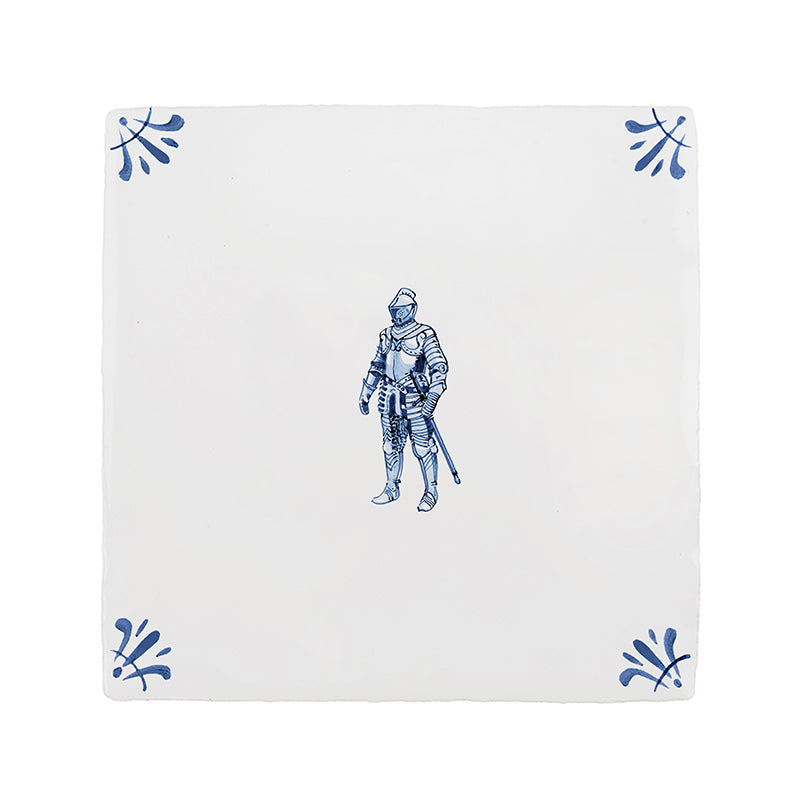 Suit of Armour Delft Tile