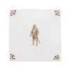 Suit of Armour Delft Tile