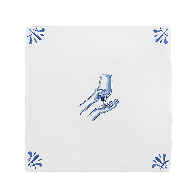 Sun Cream Delft Tile