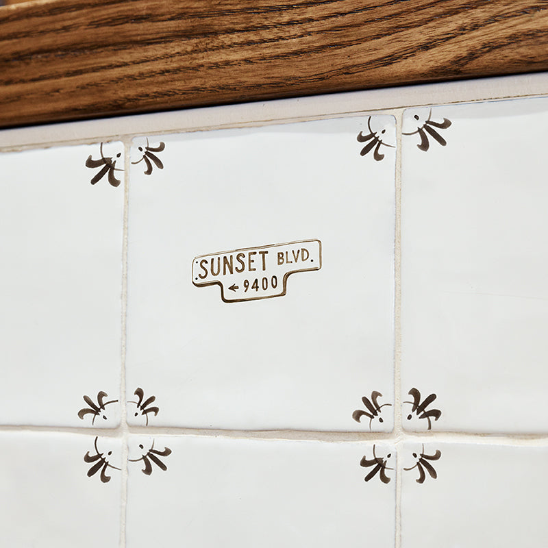 Sunset Blvd Delft Tile