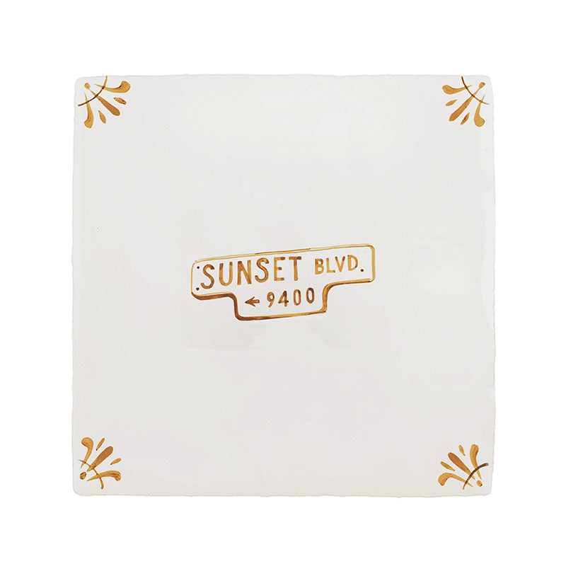 Sunset Blvd Delft Tile