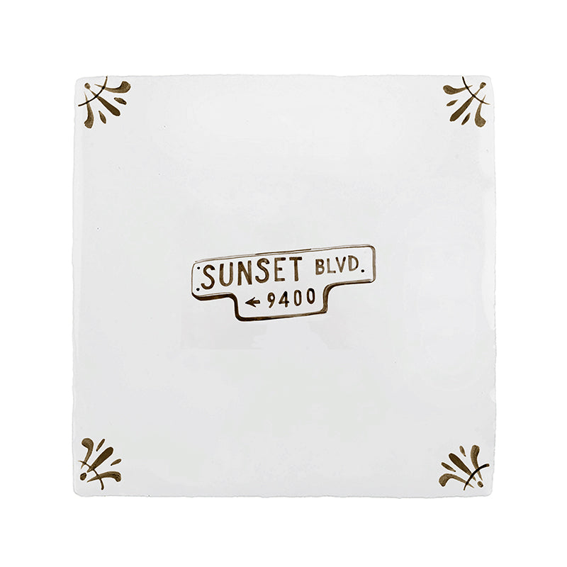 Sunset Blvd Delft Tile