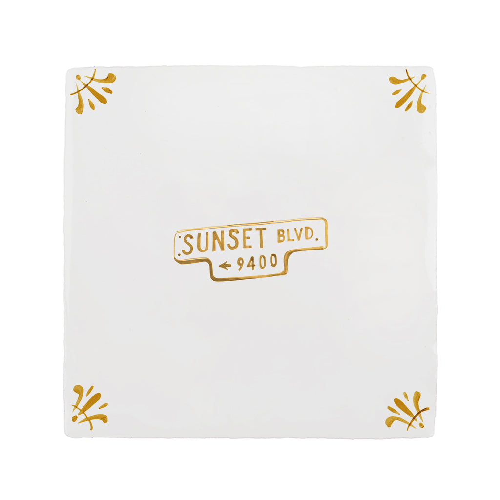 Sunset Blvd Delft Tile