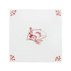 Surfer Delft Tile