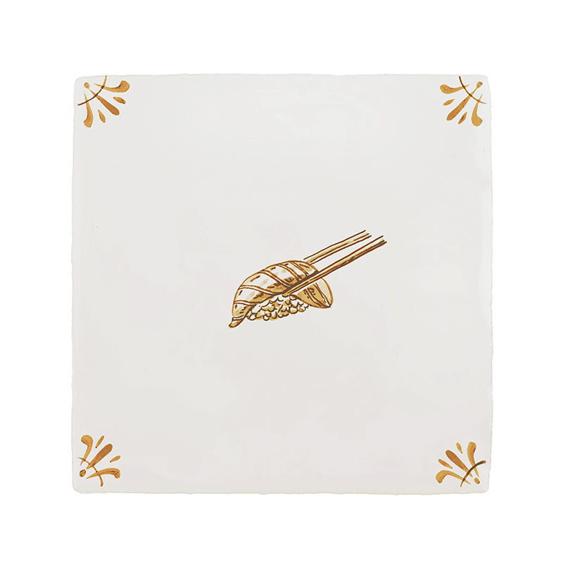 Sushi Delft Tile