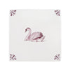 Swan Delft Tile