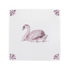 Swan Delft Tile