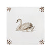 Swan Delft Tile