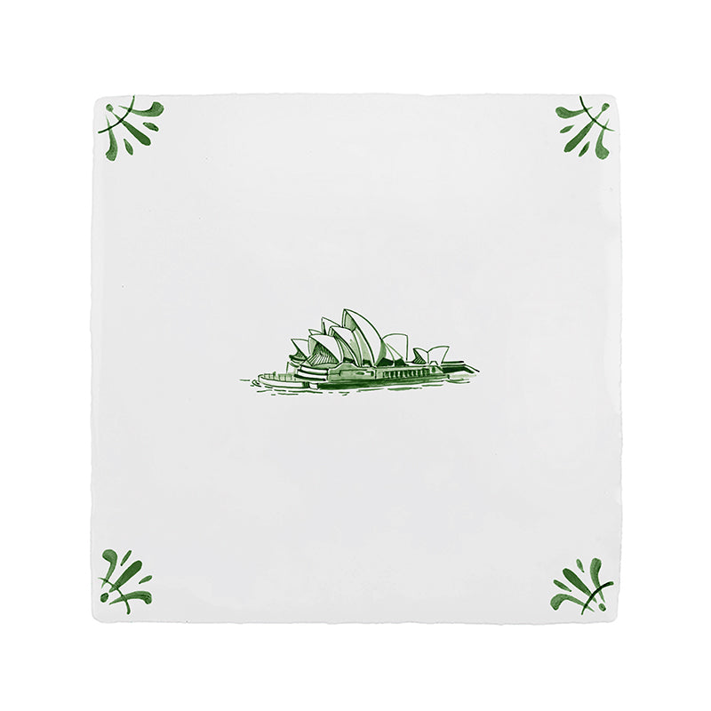 Sydney Opera House Delft Tile