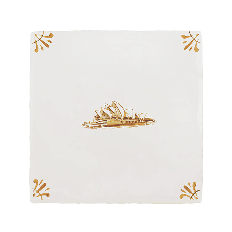 Sydney Opera House Delft Tile