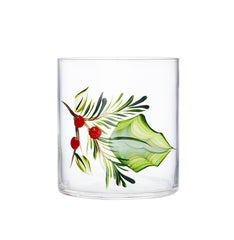 Holly Crystal Tumbler