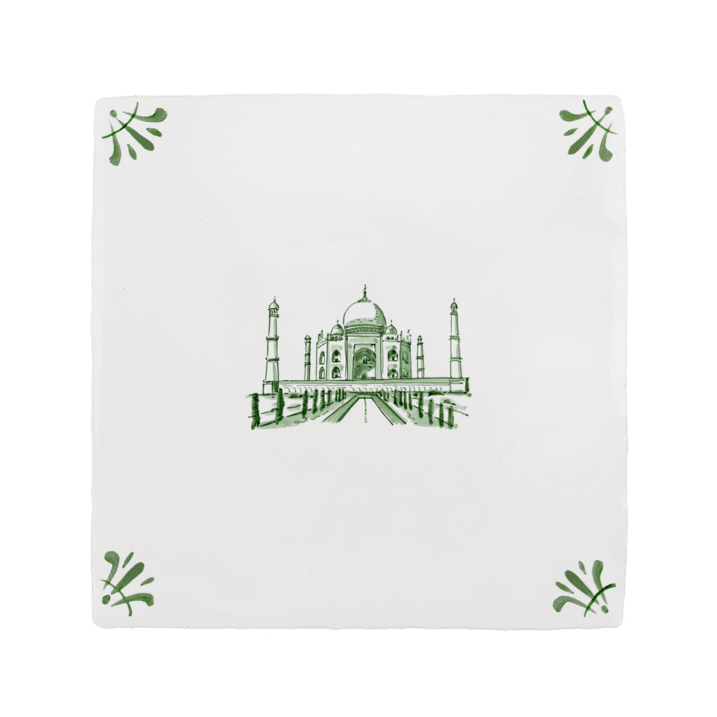 Taj Mahal Delft Tile