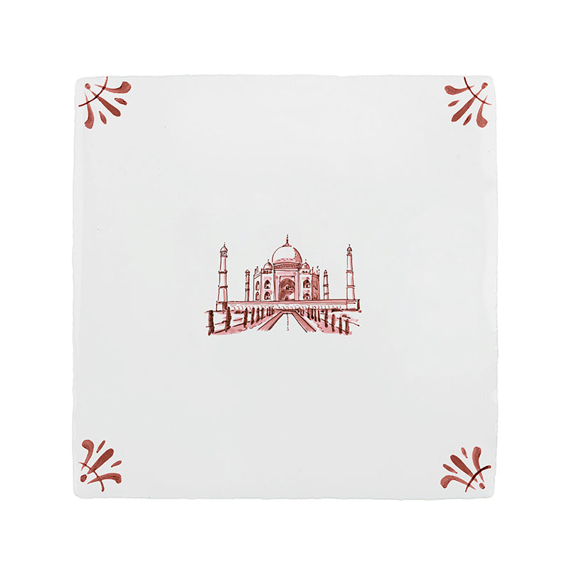 Taj Mahal Delft Tile