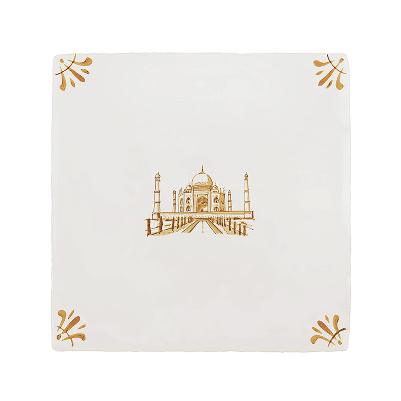 Taj Mahal Delft Tile