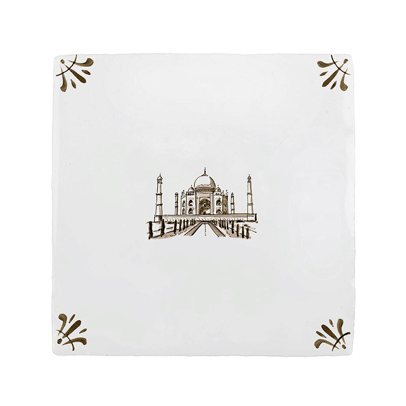 Taj Mahal Delft Tile