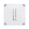 Taper Candles Delft Tile